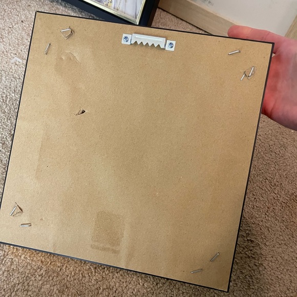 B&W + Rose-Gold Frame Home Decor | 10x10 in | Cute Picture for Wall or Table - Picture 3 of 5